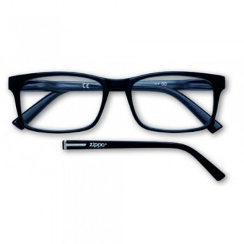 Zippo Ανδρικά Γυαλιά Ανάγνωσης +2.00 ΜΑΥΡΑ 31Z-B20-BLK200