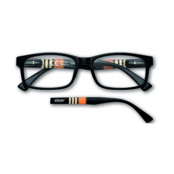 Zippo Unisex Γυαλιά Ανάγνωσης +1.00 Μαύρο 31Z-B25-BLK100