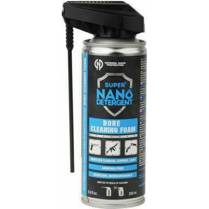 General Nano Protection Bore Cleaning Foam Αφρός Καθαρισμού Κάννης 200ml  Για οπλα