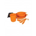 Ορειβατικα Ειδη - Κυνηγετικα Ειδη - Delta Camp Set(Bowl, Plate, Mug, Cutlery) Orange