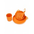 Ορειβατικα Ειδη - Κυνηγετικα Ειδη - Delta Camp Set(Bowl, Plate, Mug, Cutlery) Orange