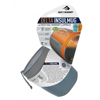 Delta Insul-Mug Grey 473ml