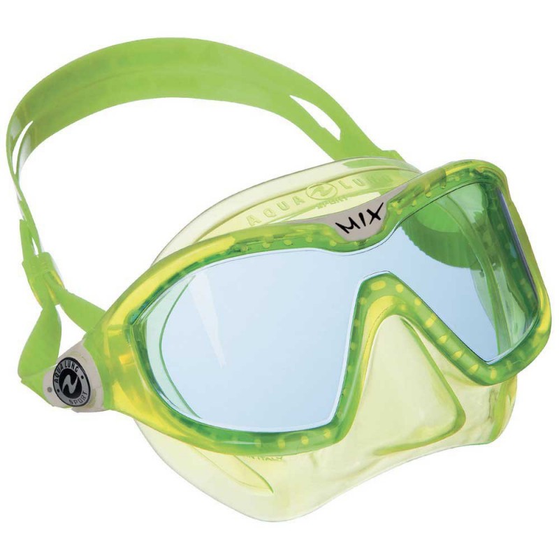 Μάσκα Παιδική AQUALUNG SPORT MIX JUNIOR Lime Μασκες-αναπνευστηρες υποβρυχιου ψαρεματος