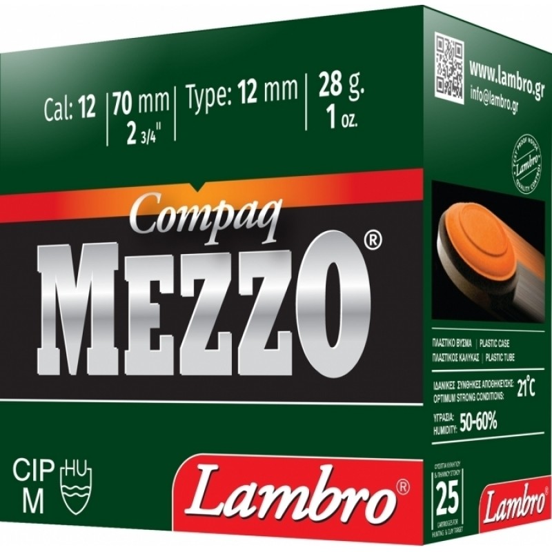 Κυνηγετικα Ειδη - MEZZO COMPAQ 28 Lambro