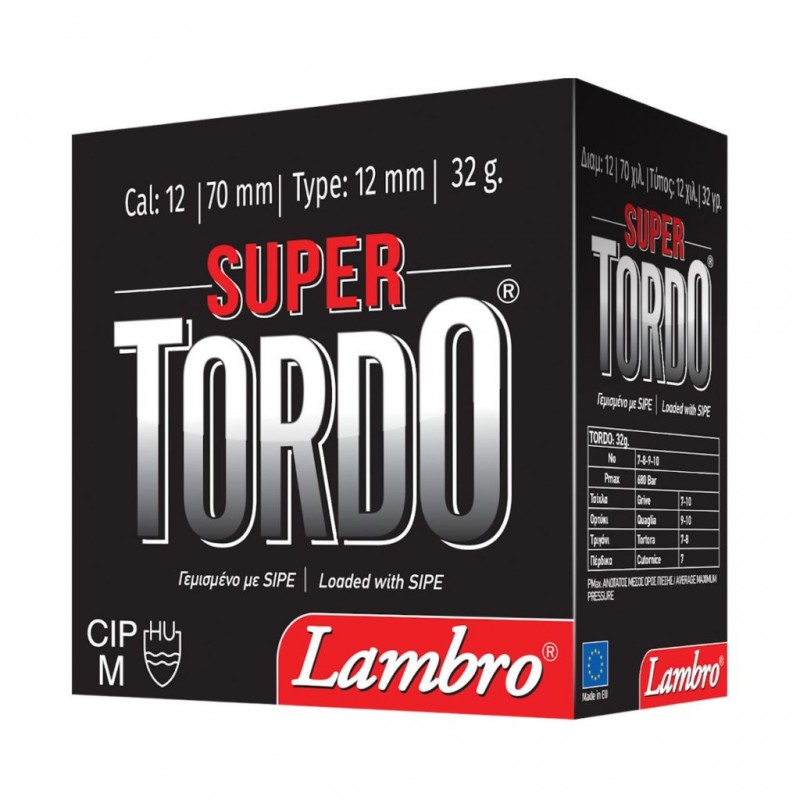 Κυνηγετικα Ειδη - SUPER TORDO Lambro